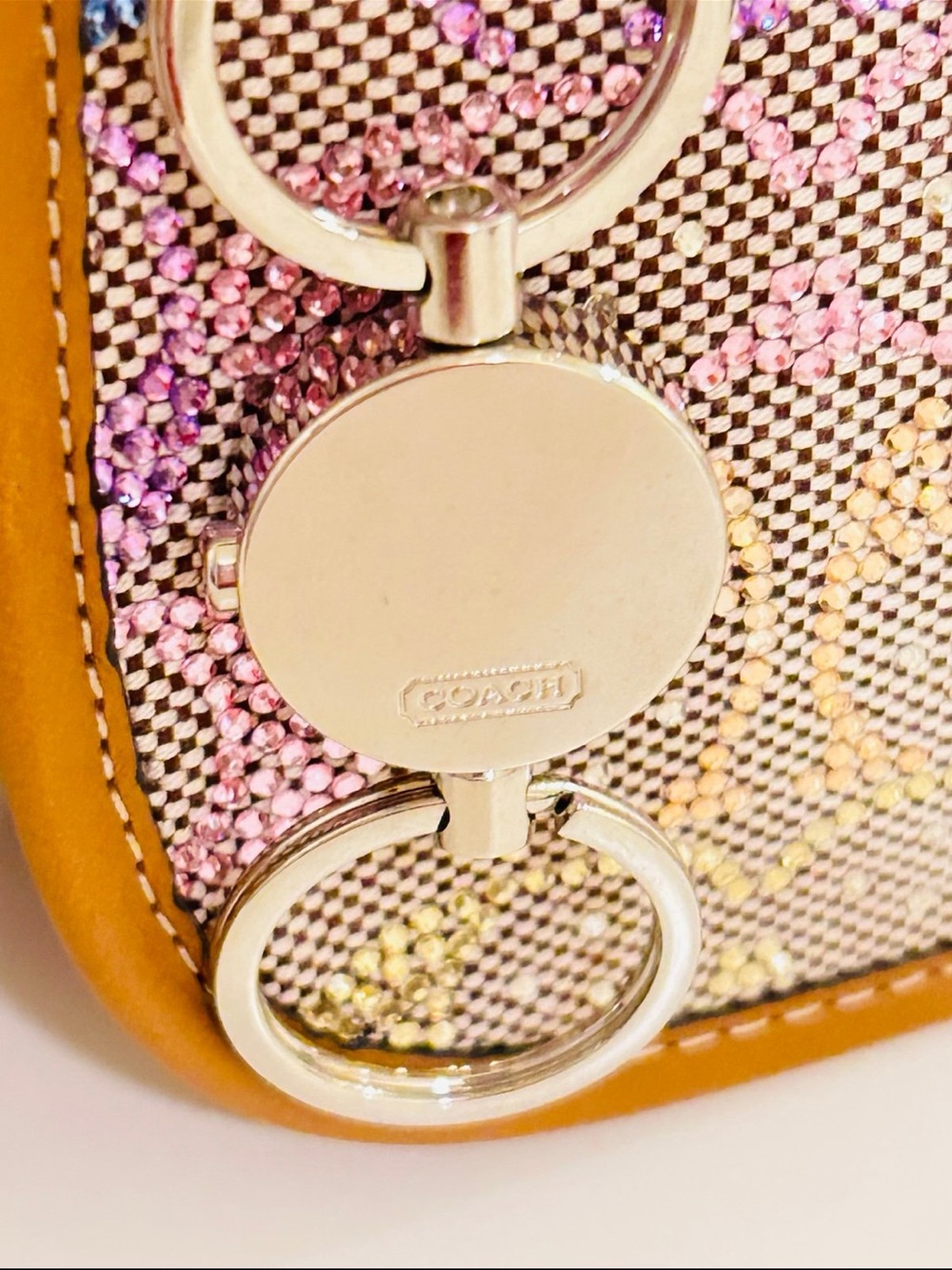 Coach 1941 Valet Keychain/ Bag Charm - Picture 11 of 11